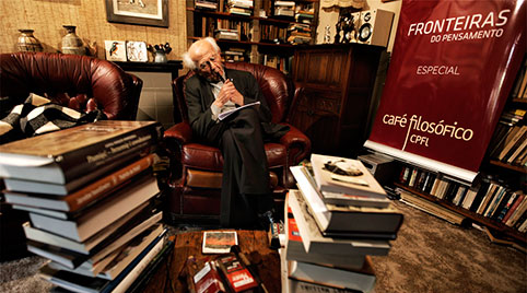 zygmunt bauman filming documentary with mango films london uk